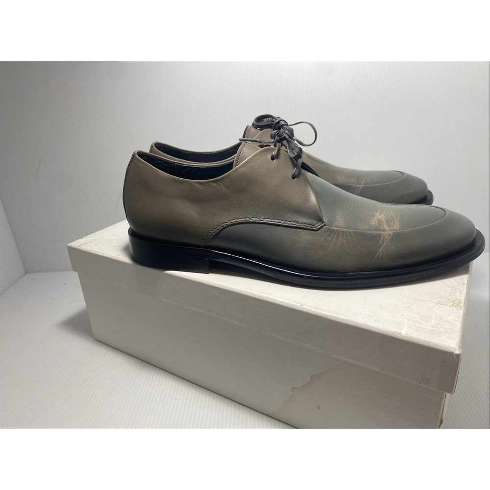 Calvin Klein RoderickLeather Men Dress Shoes Size‎ 9.5M Gray —- 14